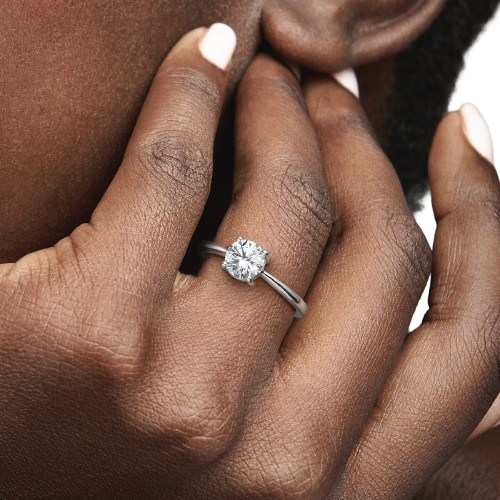 Anillo Solitario Brillante