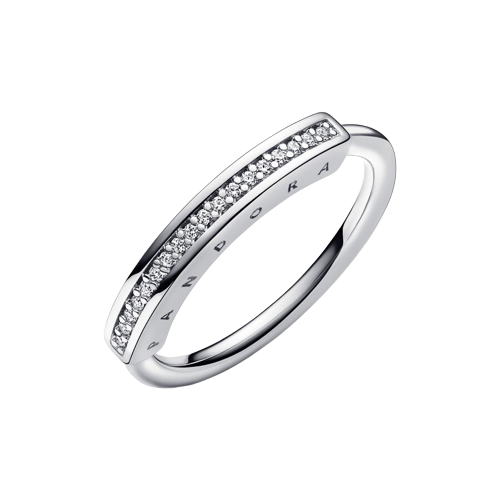 Anillo Pandora Signature I-D Pavé