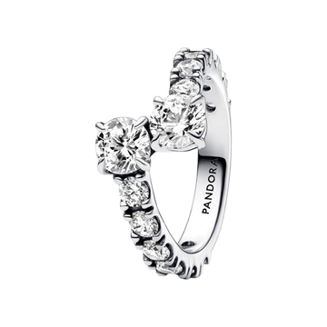 Anillo Banda Brillante Superpuesta