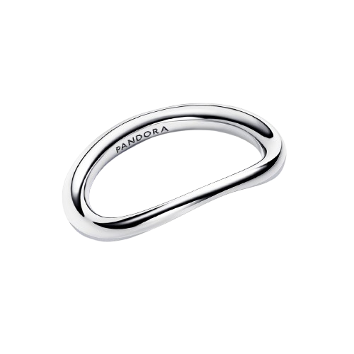 Anillo Banda Forma Orgánica