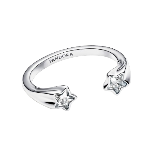 Anillo Abierto Estrellas Fugaces
