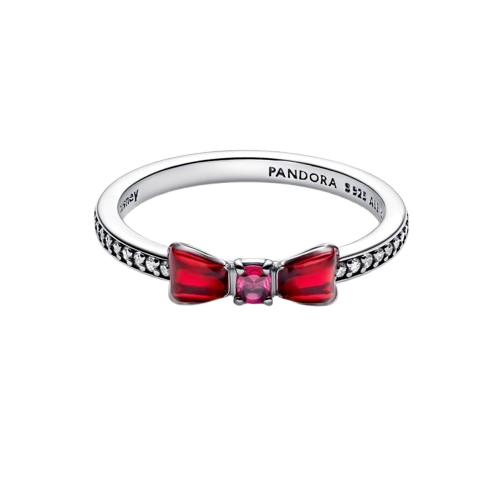 Anillo Pandora Anillo Lazo Princesa Blancanieves de Disney - Vista detalle