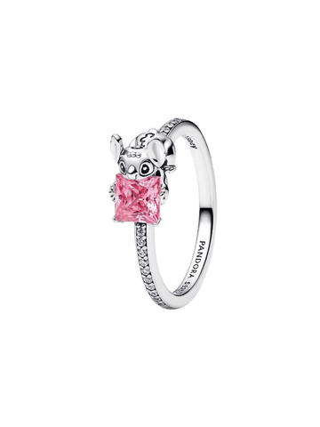 Anillo Gema y Stitch de Disney Rosa - vista 1