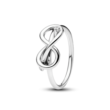 Anillo Pandora Anillo Nudo Infinito Plateado - Vista principal