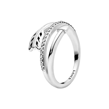 Anillo en plata de primera ley Flecha Brillante