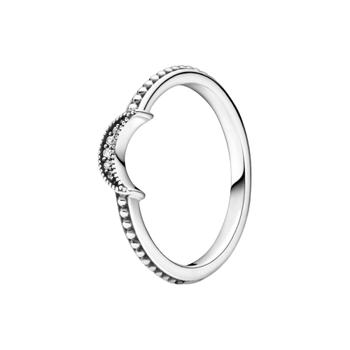 Anillo de Esferas Luna Creciente