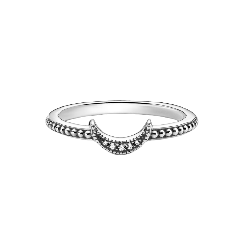 Anillo de Esferas Luna Creciente