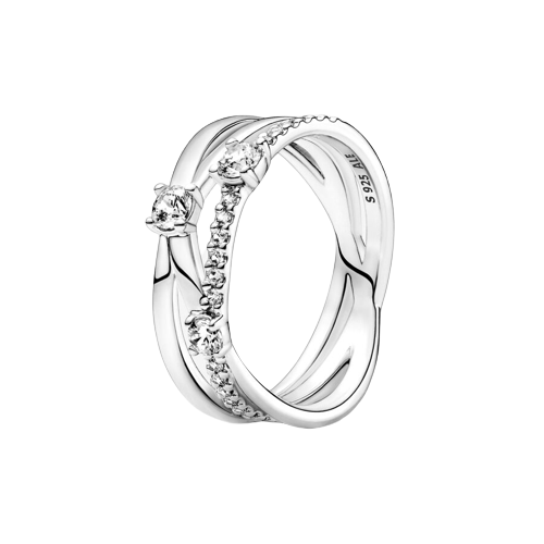 Anillo Triple Alianza Brillante