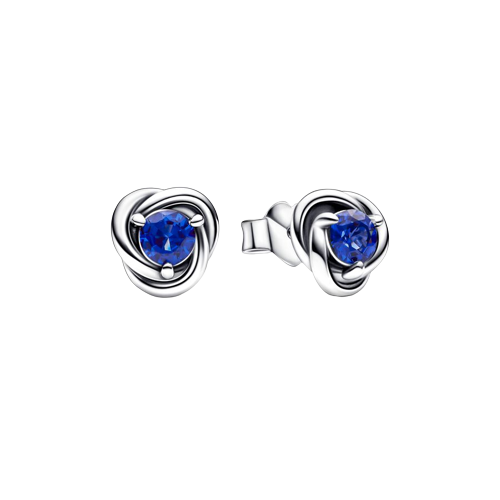 Pendientes de botón Circulo Eternity Septiembre