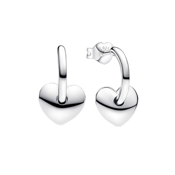Pendientes de Aro Abiertos Corazón