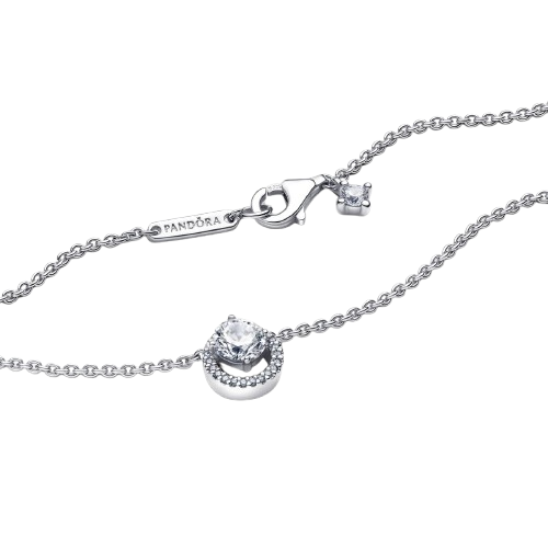 Collar Halo Redondo Brillante