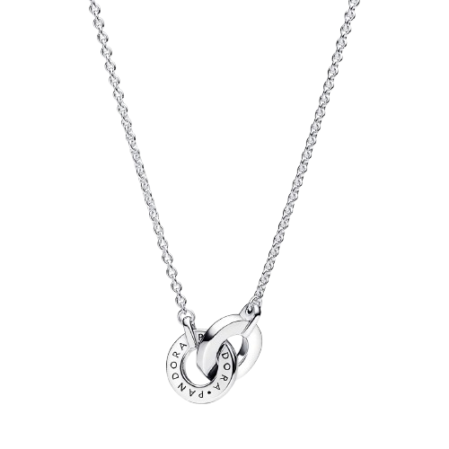 Collar Pavé Entrelazado Pandora Signature