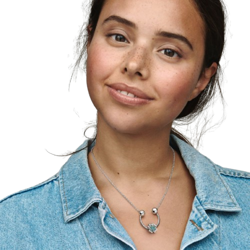 Collar Herradura Pandora Moments