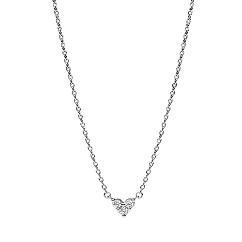 Collar Corazón triple Gema