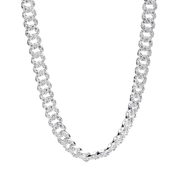 Collar Pandora Collar de Cadena Cubana de Pavé - Vista principal
