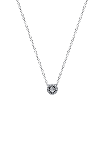 Collar Halo de Pavé Redondo - vista 1