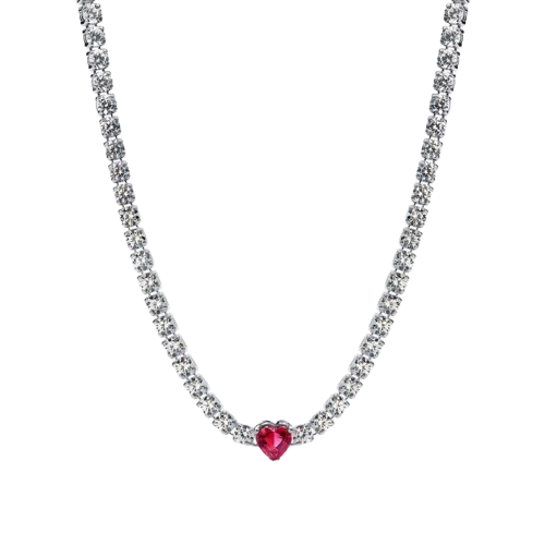 Collar Pandora Choker Halo Corazón - Vista principal