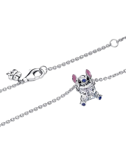 Collar Stitch de Disney Plata de primera ley