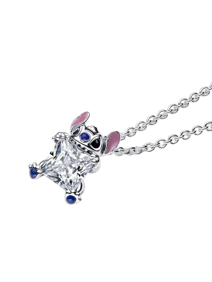 Collar Stitch de Disney Plata de primera ley