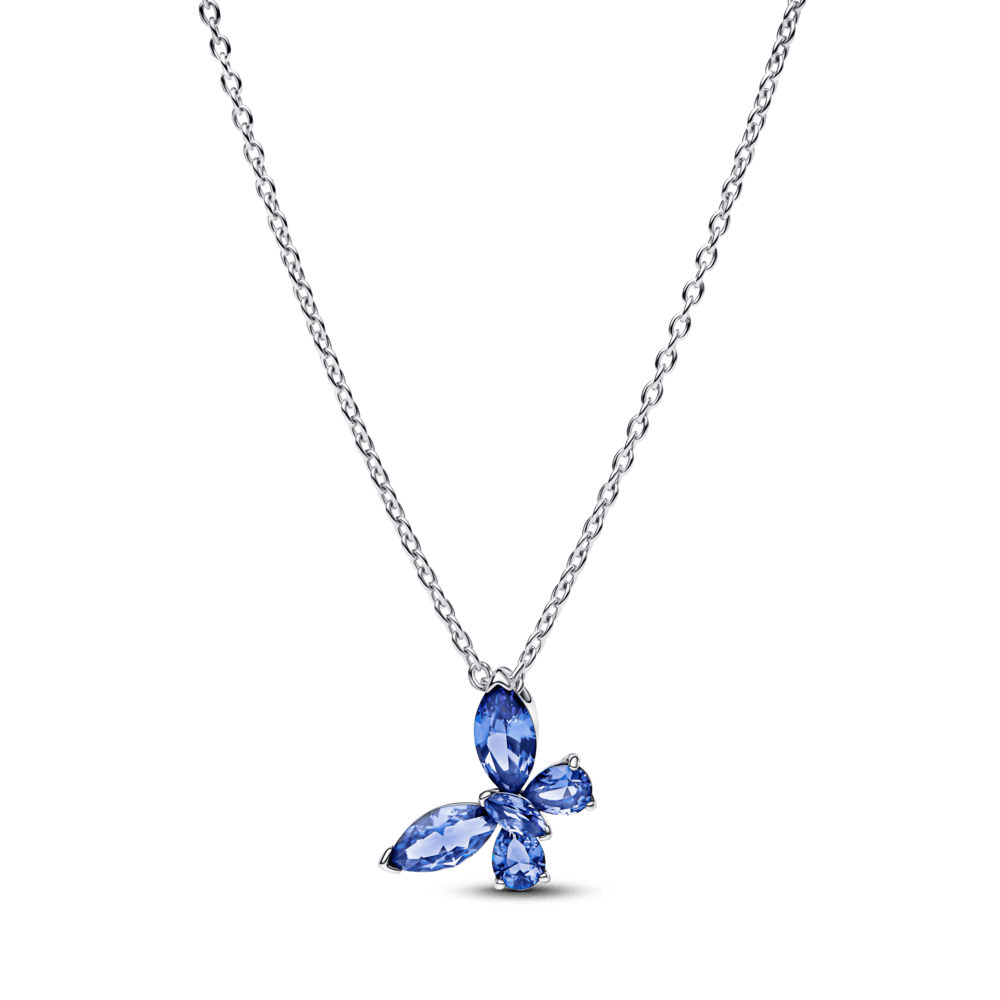 Collar Pandora Collar con Colgante Mariposa Azul - Vista principal