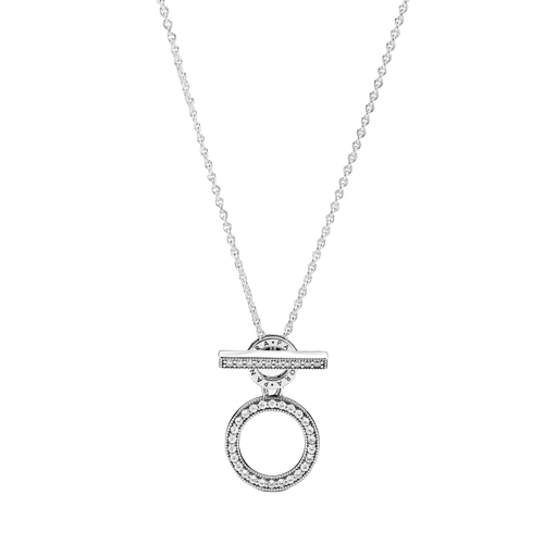 Collar en T Doble Aro