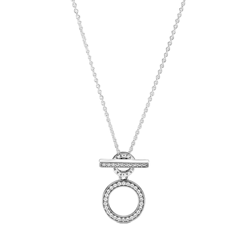 Collar en T Doble Aro