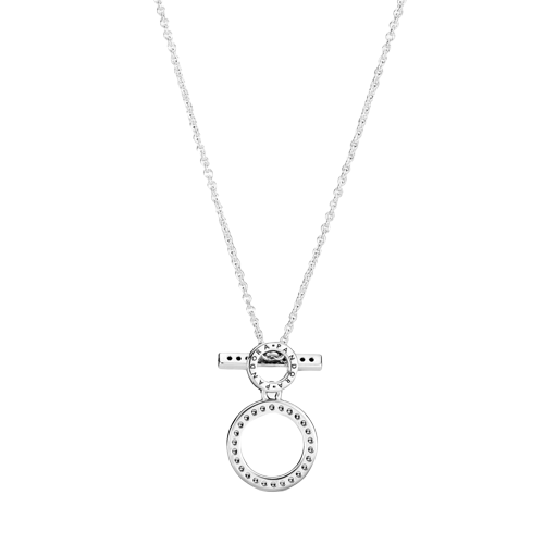 Collar en T Doble Aro