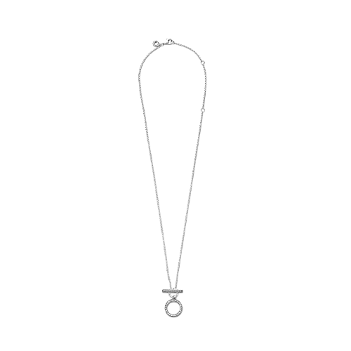 Collar en T Doble Aro