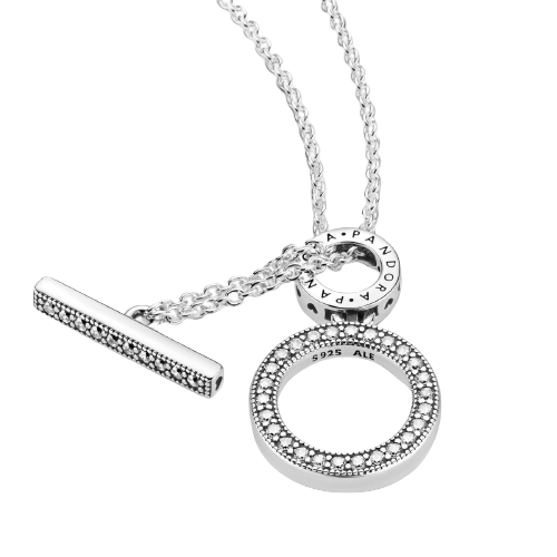 Collar en T Doble Aro