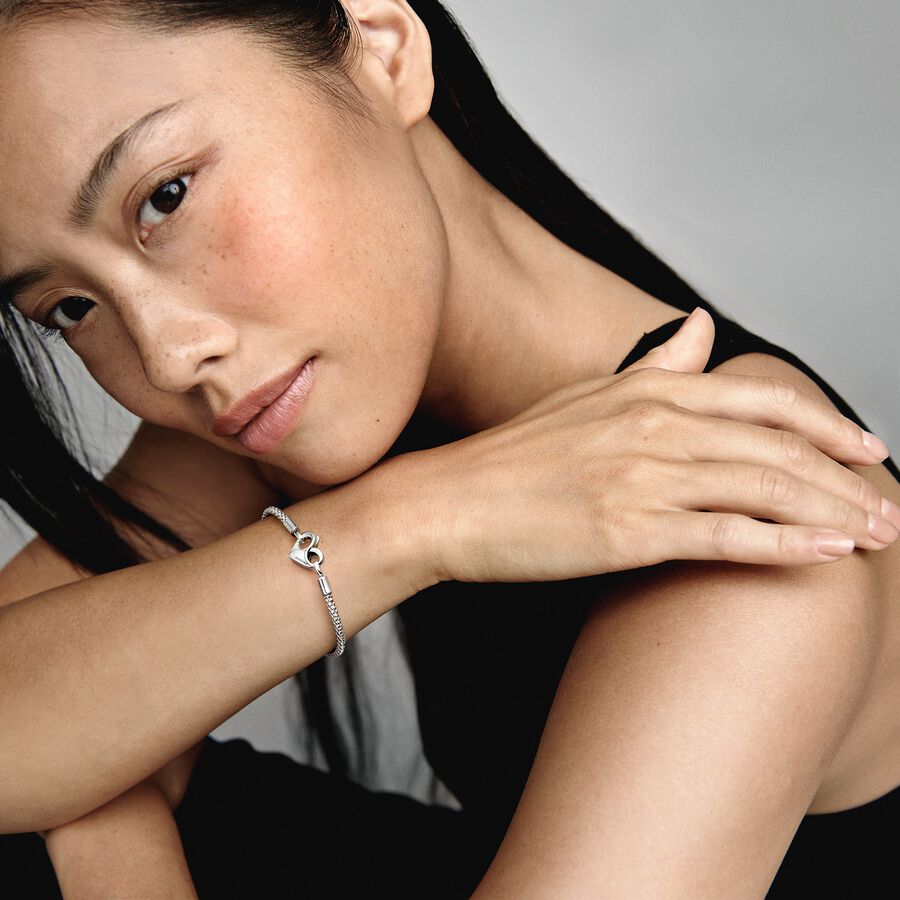 Pulsera Cadena con Tachuelas Pandora Moments