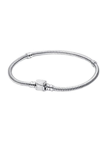 Pulsera Pandora Moments Cadena de Serpiente Cierre de Logo Marvel