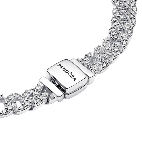 Pulsera Pandora Pulsera de Cadena Pavé de Pandora Timeless - Imagen 3