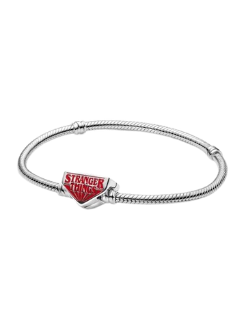 Pulsera Pandora Moments Cadena de Serpiente con Cierre de Stranger Things