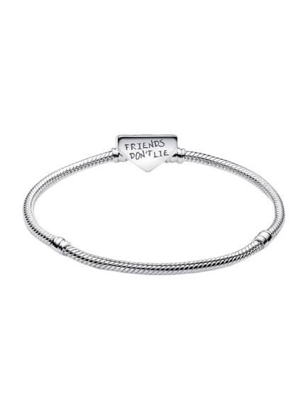 Pulsera Pandora Moments Cadena de Serpiente con Cierre de Stranger Things