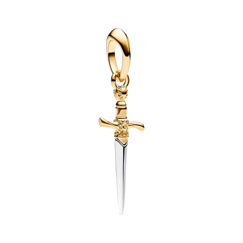 Charm Pandora Charm Colgante Espada Aguja de Juego de Tronos - Vista detalle