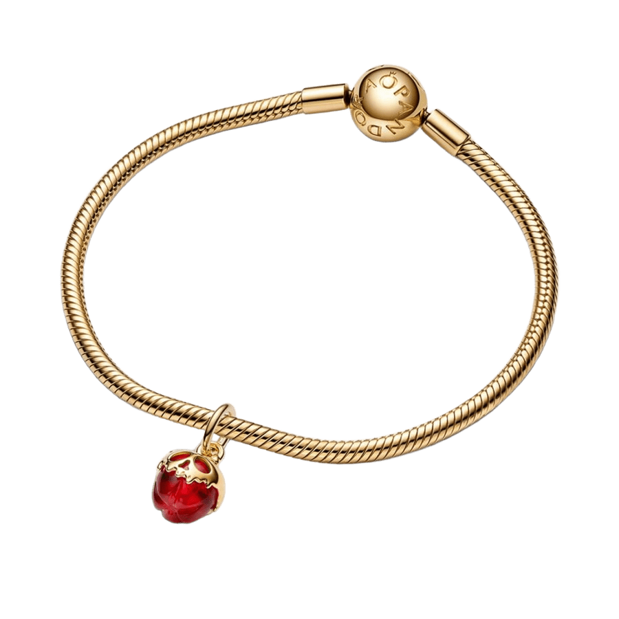 Charm Pandora Charm Colgante Manzana Reina Malvada Villanos de Disney - Imagen 3