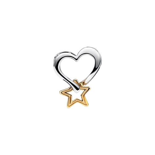 Charm Pandora Charm Estrella y Corazón de la Suerte - Vista detalle
