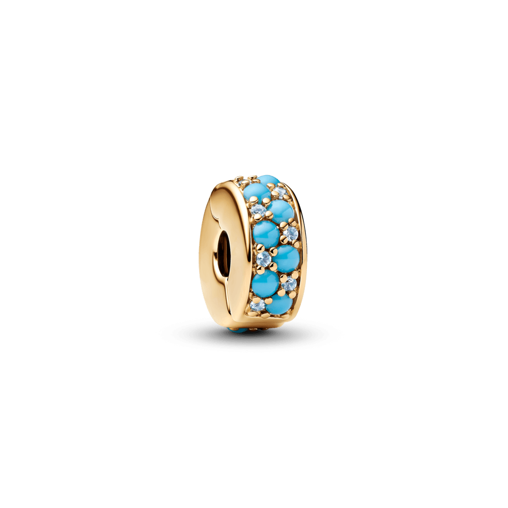Charm Pandora Charm de Clip Azul Agua - Vista principal