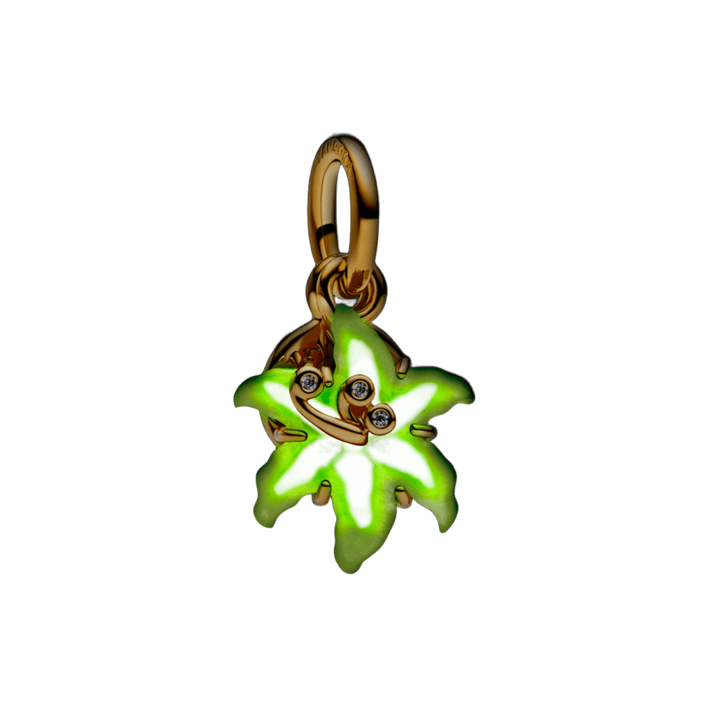 Charm Pandora Charm Flor De Gota De Sol Enredada Que Brilla En La Oscuridad De Disney - Imagen 3