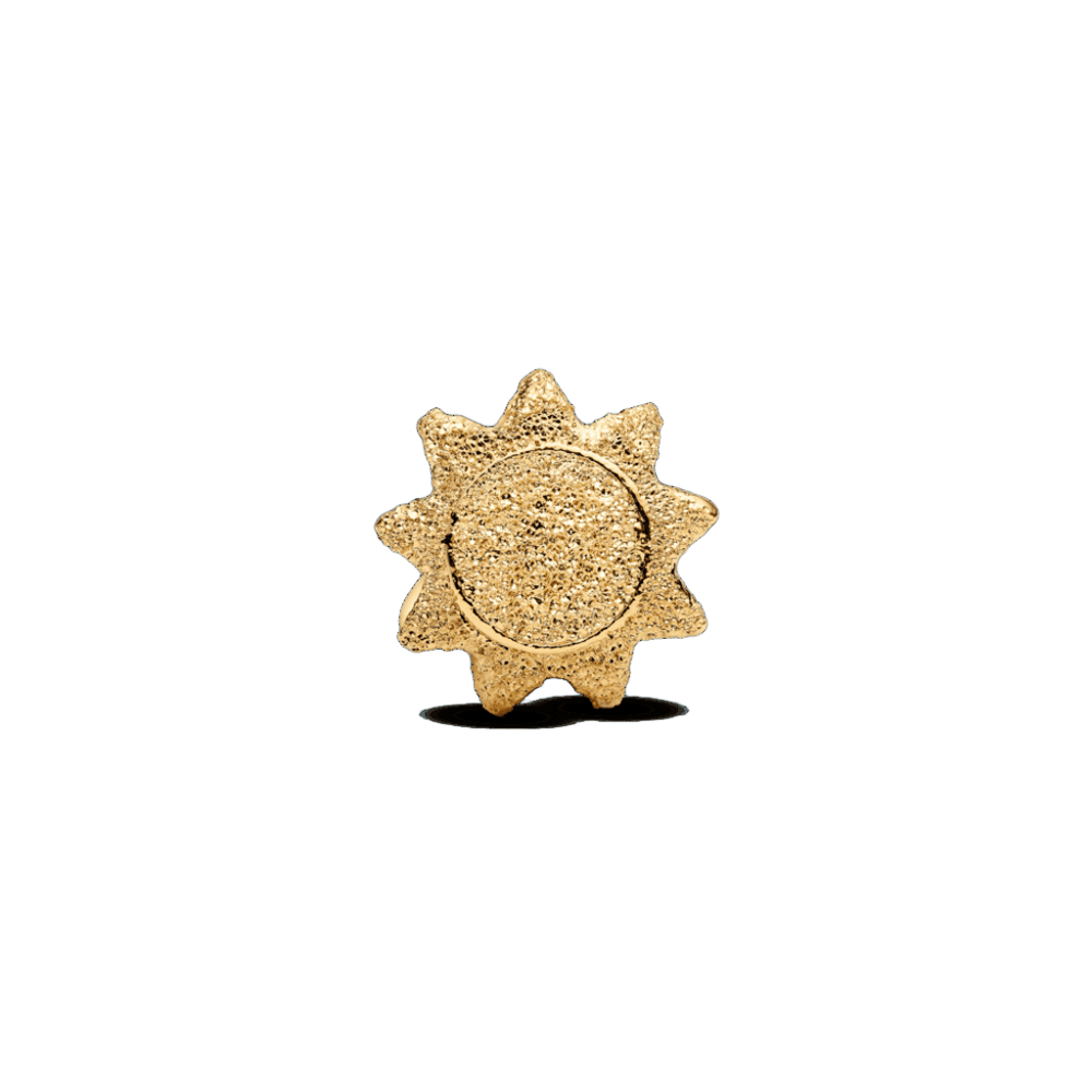 Charm Pandora Mini Charm Sol Con Textura - Vista detalle