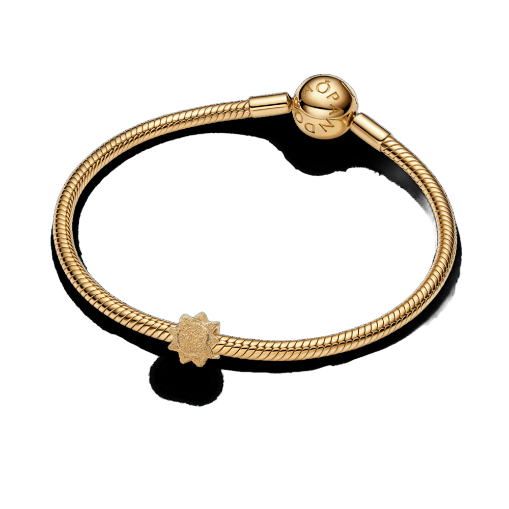 Charm Pandora Mini Charm Sol Con Textura - Imagen 3