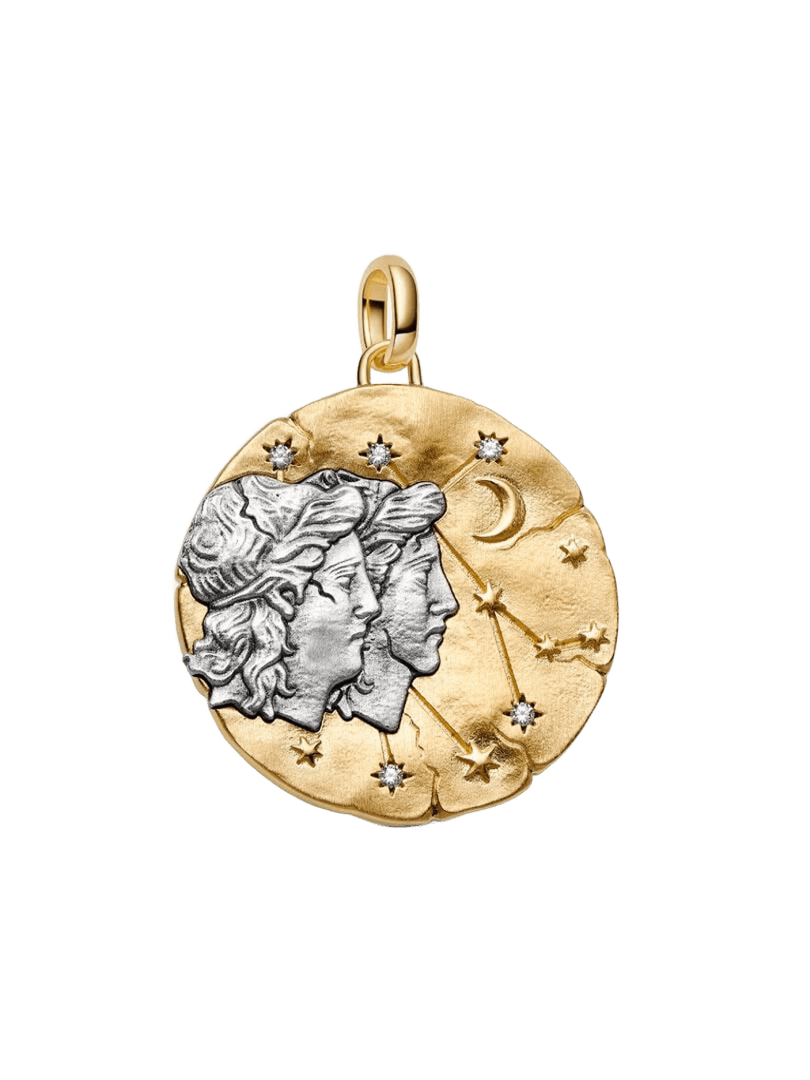 Charm Medallón XL Zodiaco Géminis - vista 1