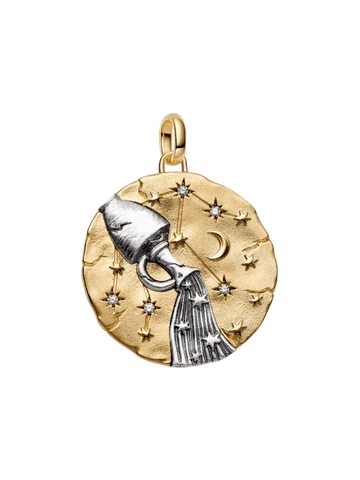 Charm Medallón XL Zodiaco Acuario - vista 1