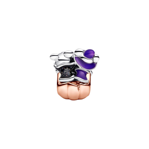 Charm Pandora Charm Calabaza de Halloween de Mickey Mouse & Minnie Mouse de Disney - Vista detalle