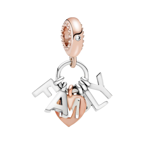 Charm Colgante Letras Familiares