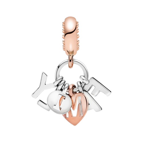 Charm Colgante Letras Familiares