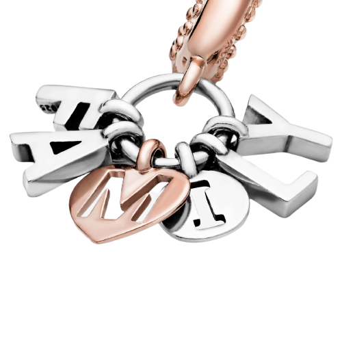 Charm Colgante Letras Familiares