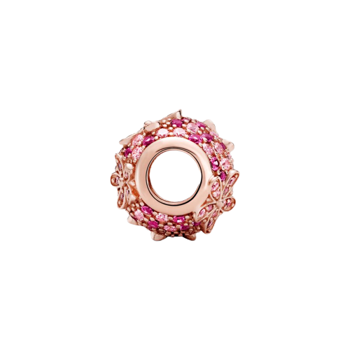 Charm Margaritas de Pavé Rosa