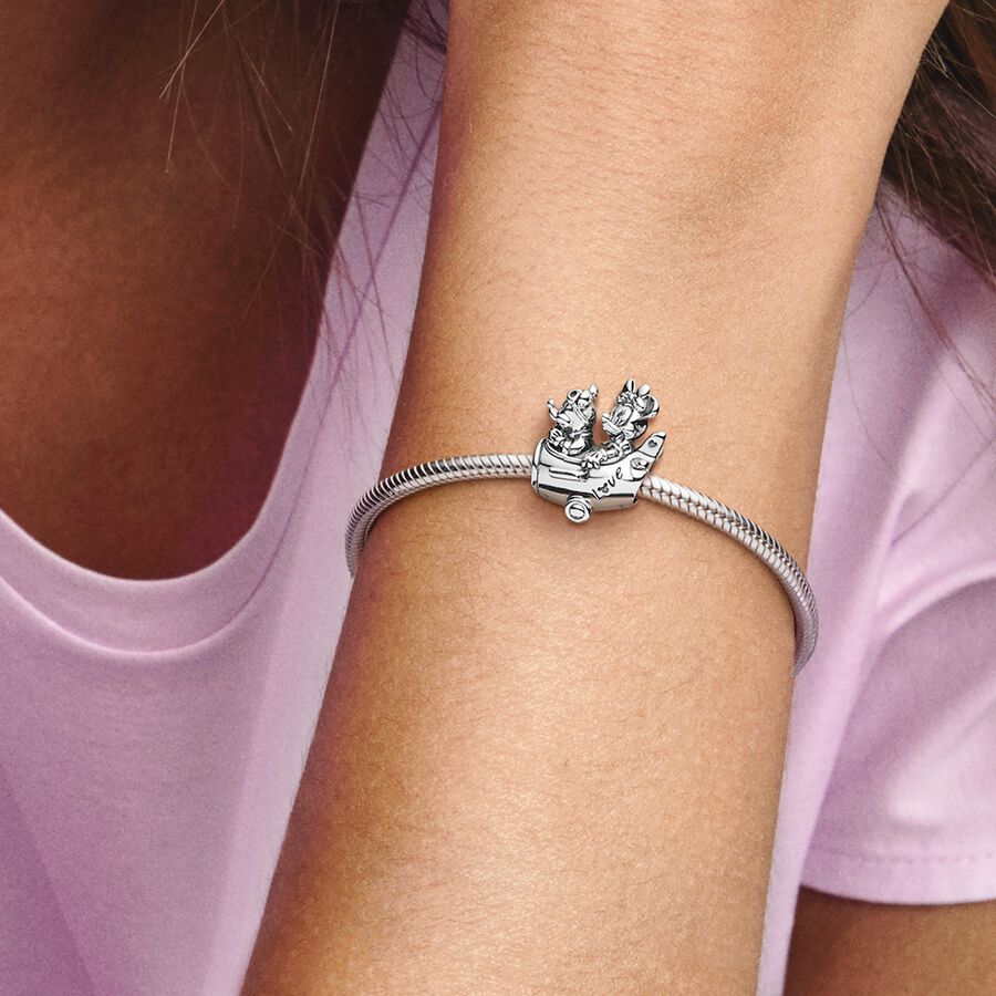 Charm Avión Mickey y Minnie Mouse de Disney