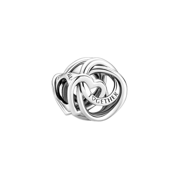 Charm Corazón Círculo Familiar Siempre